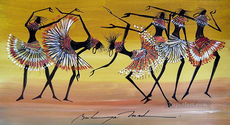 dancing Leather 1892 African Oil Paintings